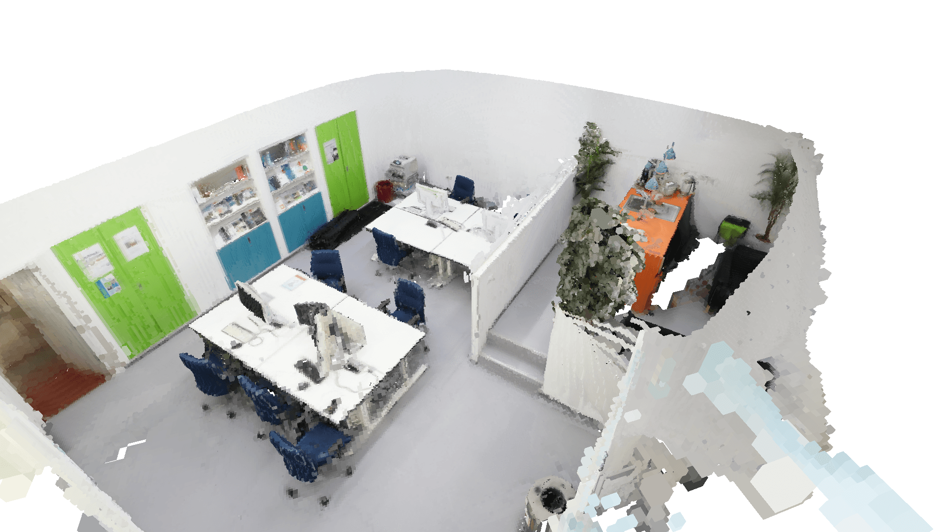 Modern office for IT business